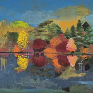 Reflets sur le lac