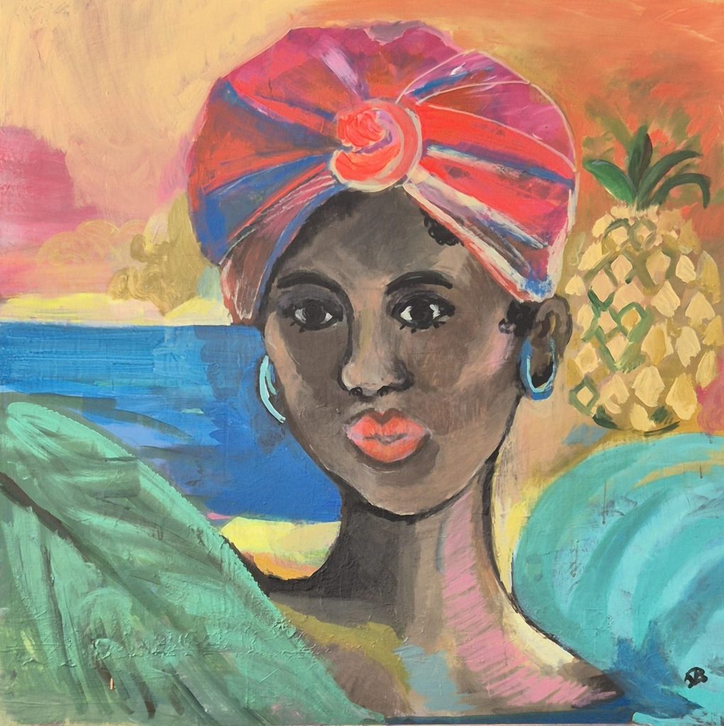 Fille des iles