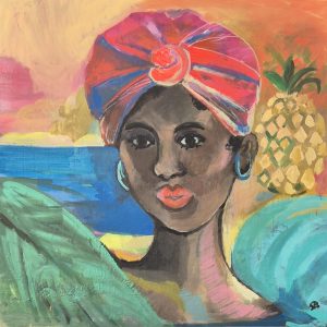 Fille des iles