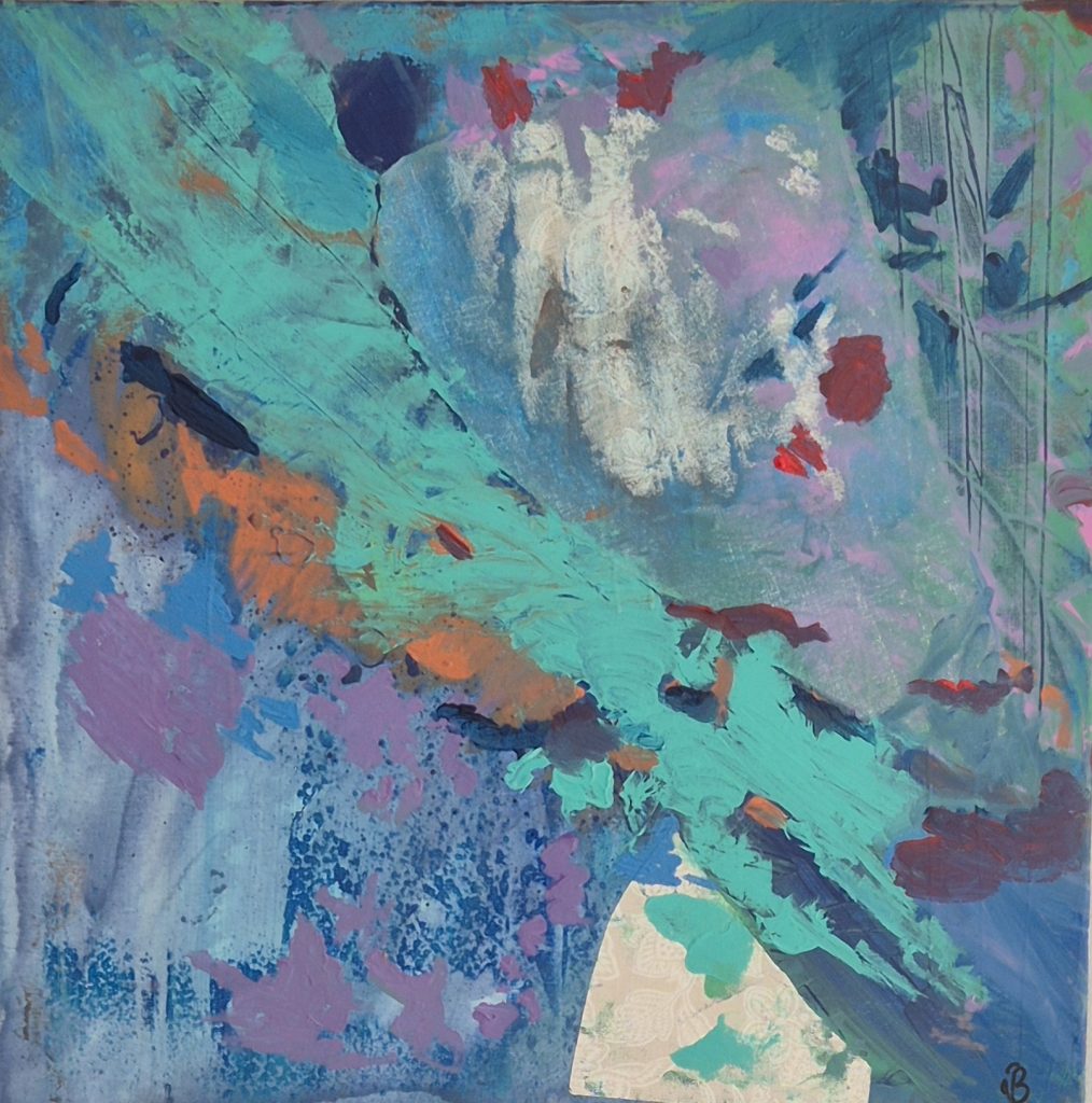 Peinture givrée